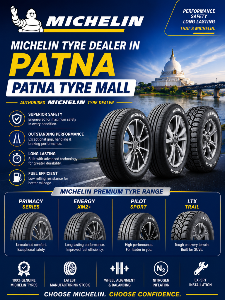 Michelin tyre dealer in Patna - Patna Tyre Mall